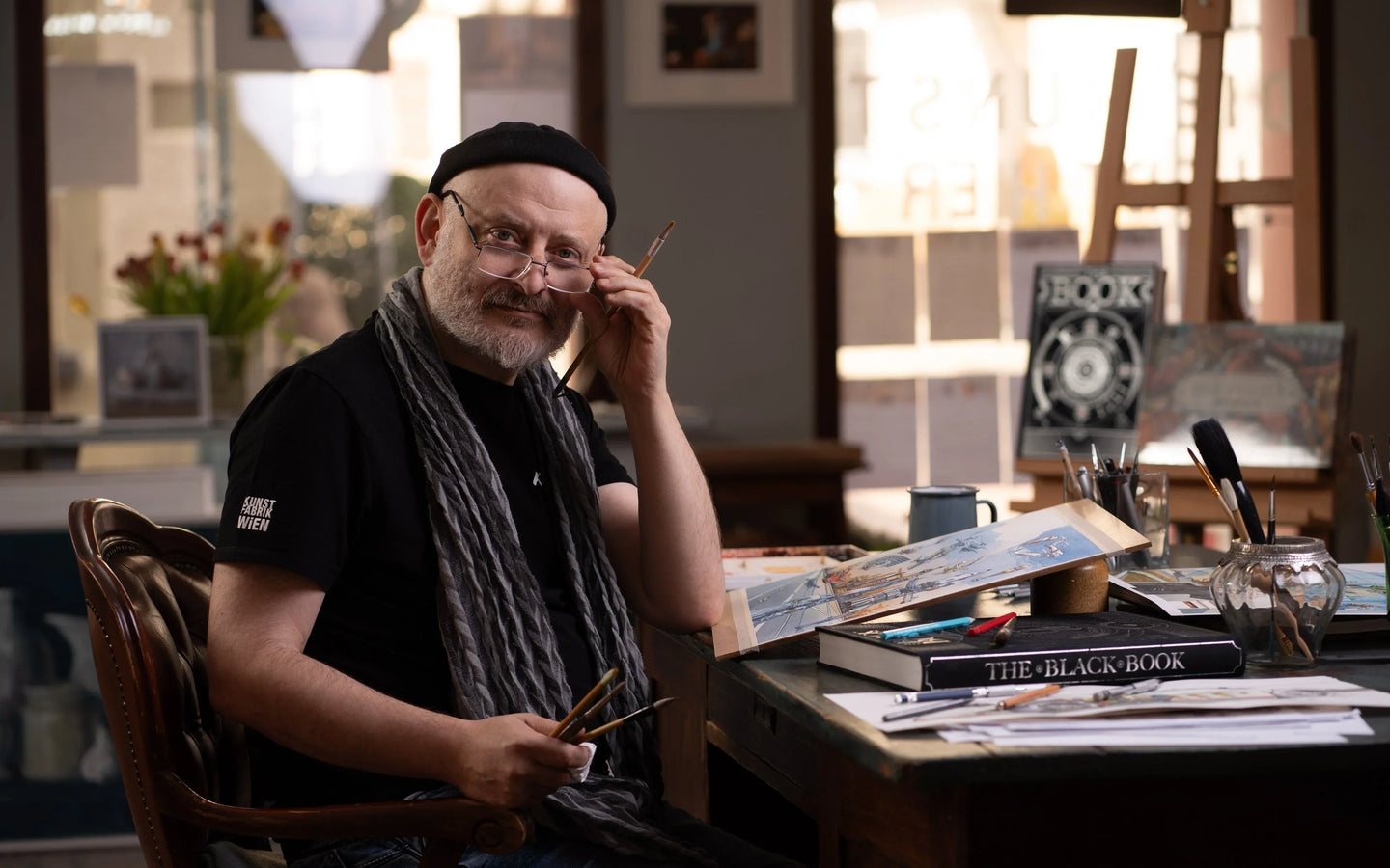 An Interview with Lev Kaplan: Lead Illustrator of Hungry Minds