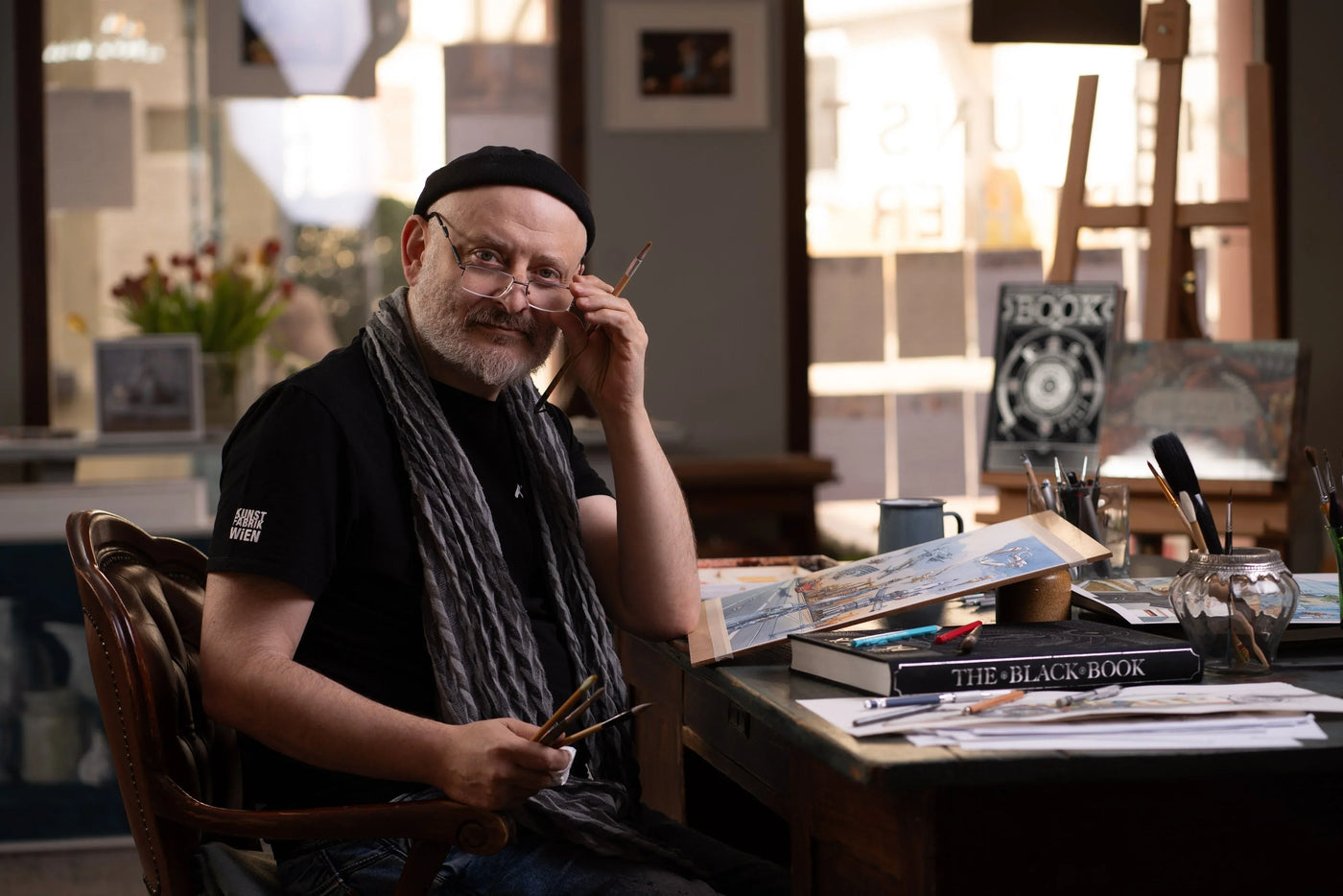 An Interview with Lev Kaplan: Lead Illustrator of Hungry Minds