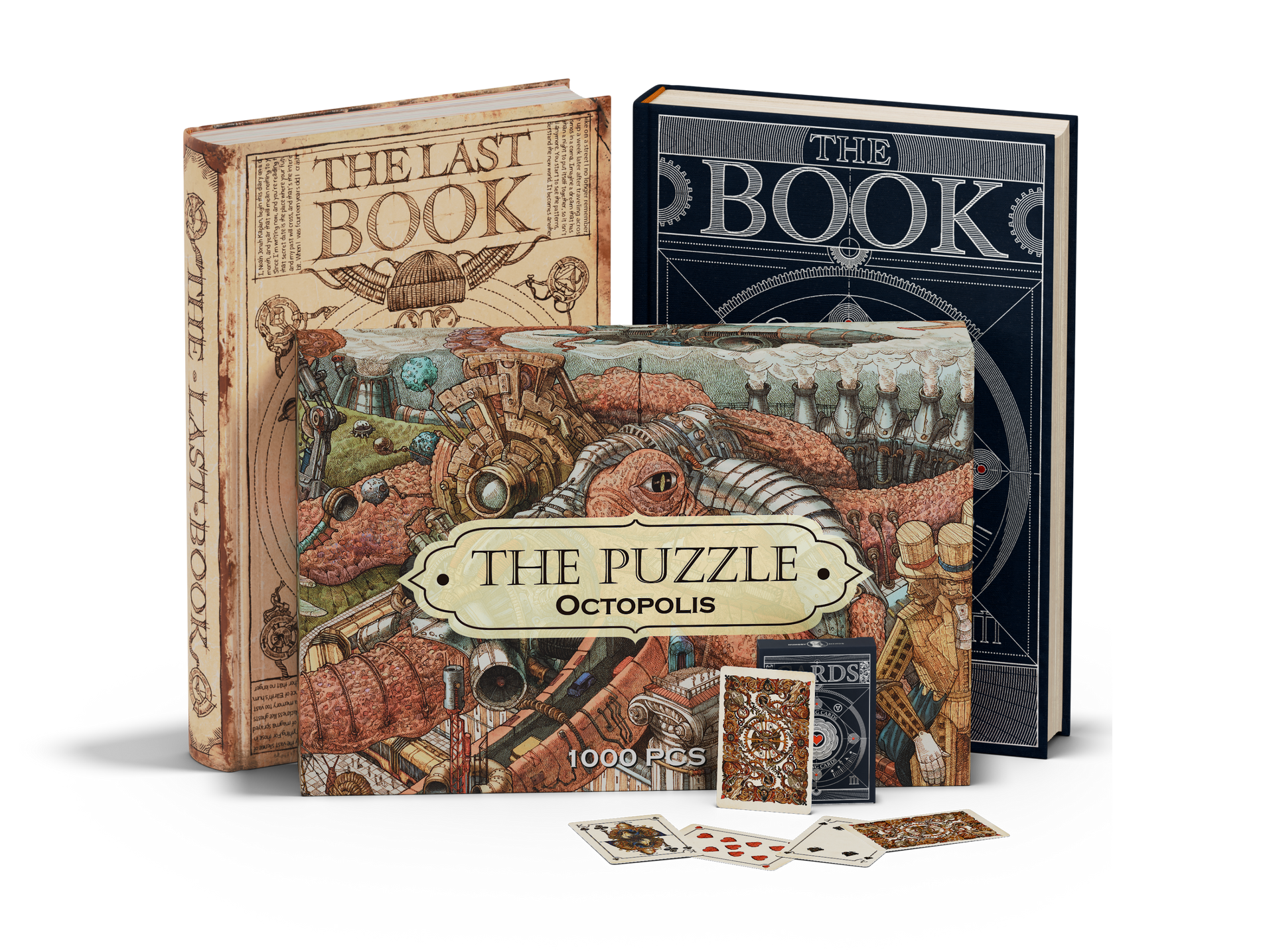The Mindcraft Set. The Book, The Last Book, The Puzzle und The Playing Cards image #1
