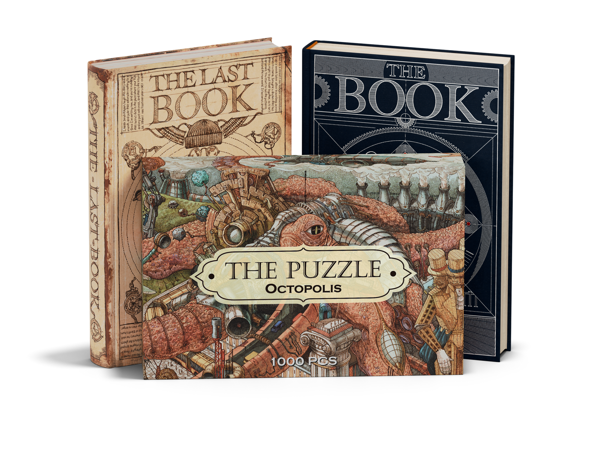 The Explorer Set. The Book, The Last Book & The Puzzle - Hungry Minds