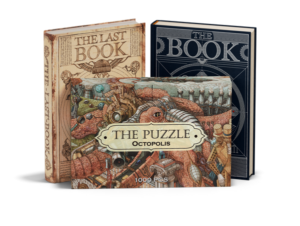 The Explorer Set. The Book, The Last Book & The Puzzle - Hungry Minds