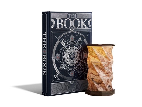 THE BOOK Ⅰ〜ⅠⅡ (Limited Edition) The Explorer Light Set. The Book & Twisted lamp - Hungry Minds