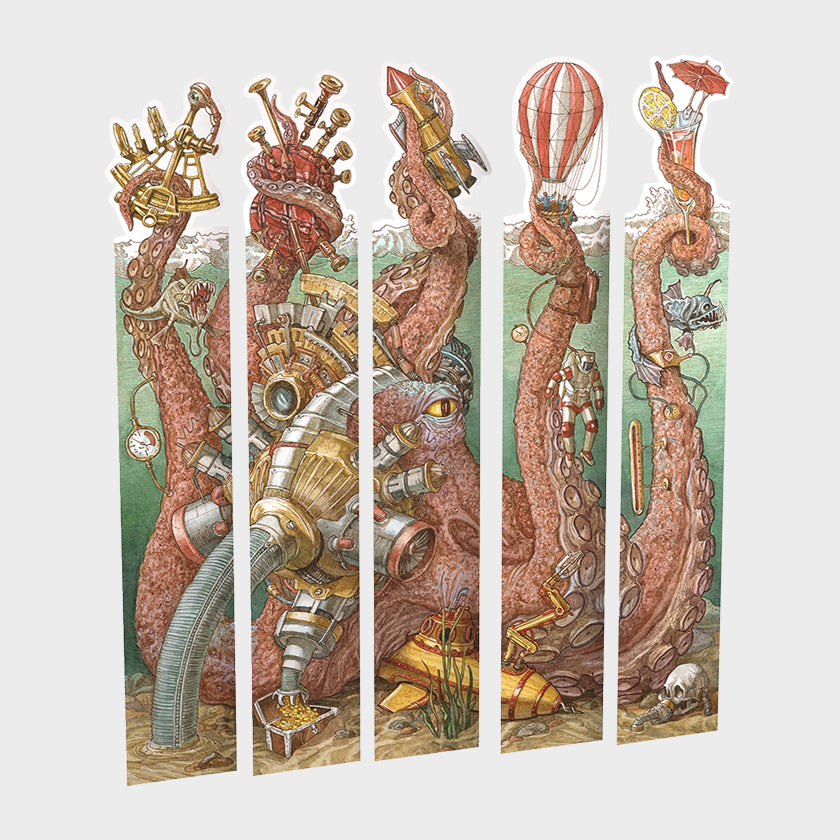 Marcapáginas «Octopolis» #2