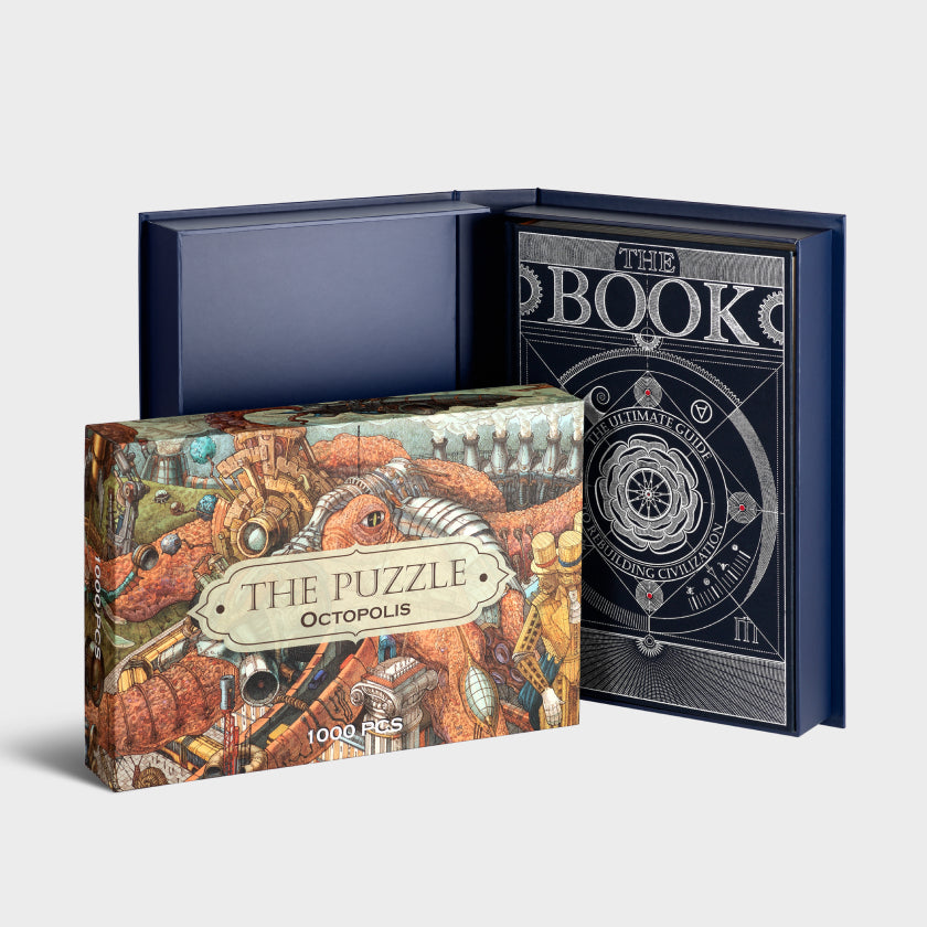 Set Atemporal: «The Book» en caja de regalo y The Puzzle #1