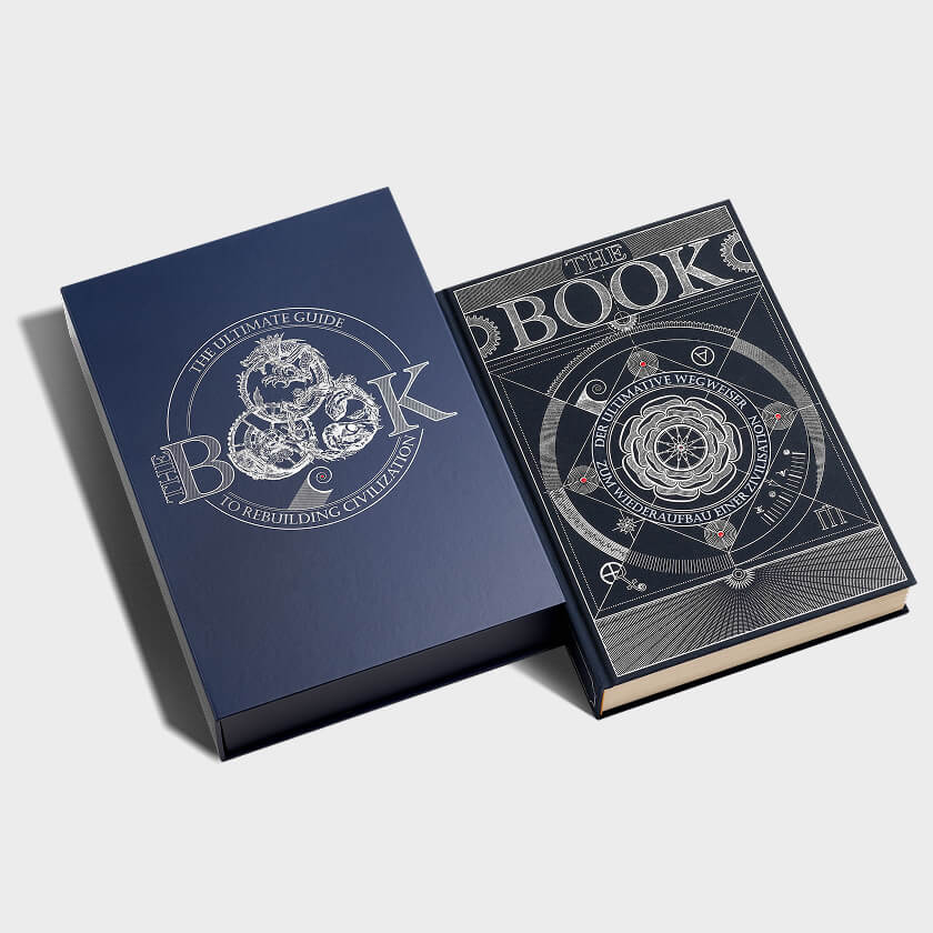 The Book in einer Geschenkbox. Der ultimative Wegweiser zum Wiederaufbau einer Zivilisation. Deutsche Version 🇩🇪 #2