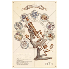 Microscope Premium Matte Paper Poster image #1