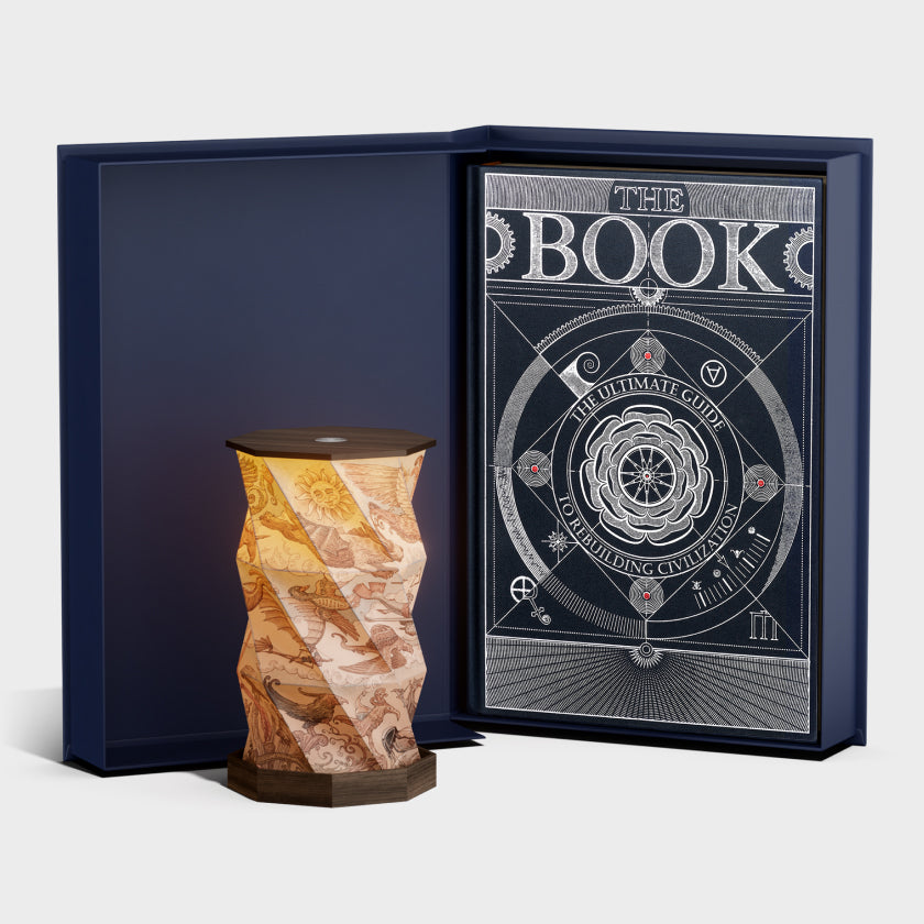 Set Luz del coleccionista. The Book en una caja de regalo & Lámpara retorcida #2
