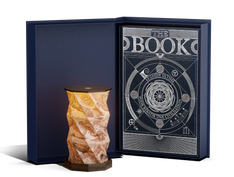 The Collector Light Set. The Book in a Gift Box & Twisted lamp image #2