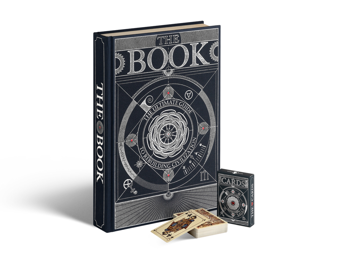 The Book and The Playing Cards