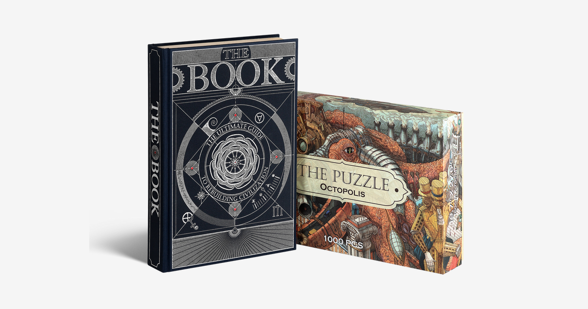 Curiosity Set: The Book & The Puzzle - Hungry Minds