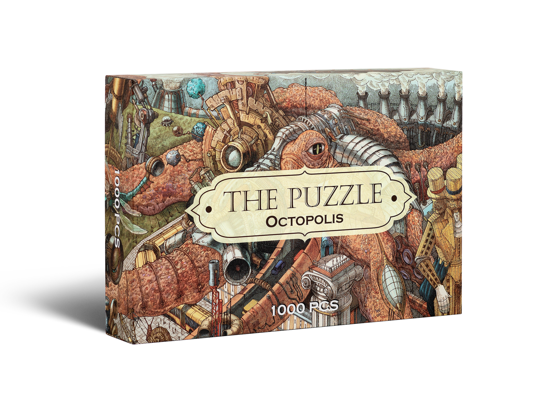 Puzzle　511MS The Puzzle - Octopolis Steampunk Puzzle - Hungry Minds