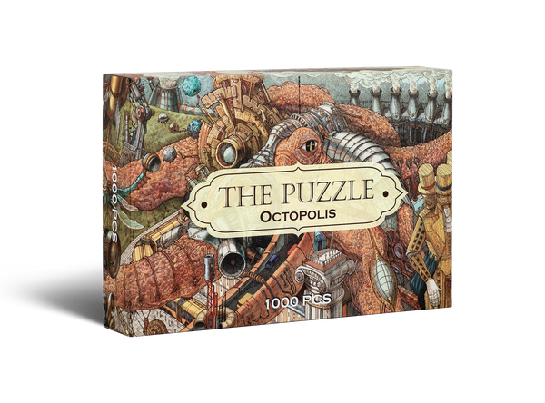 The Puzzle - Octopolis Steampunk Puzzle - Hungry Minds