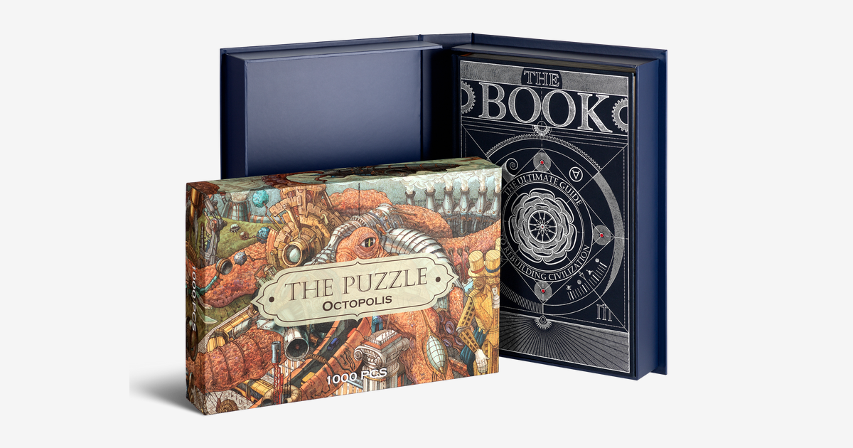 Timeless Set: The Book in a Gift Box & The Puzzle - Hungry Minds