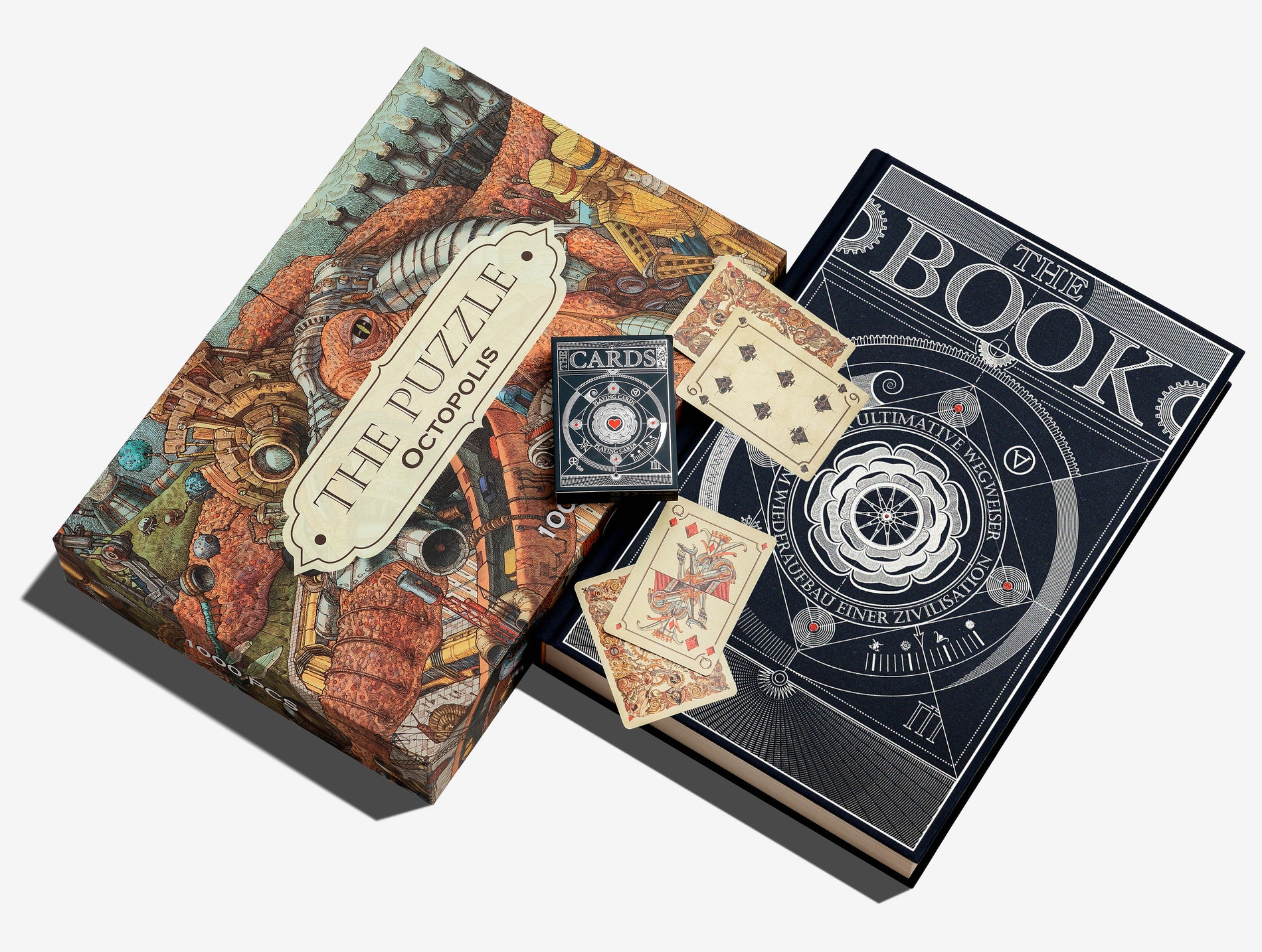 Le lot Encyclopédie : The Book, Le Puzzle et Les Cartes à jouer image #2
