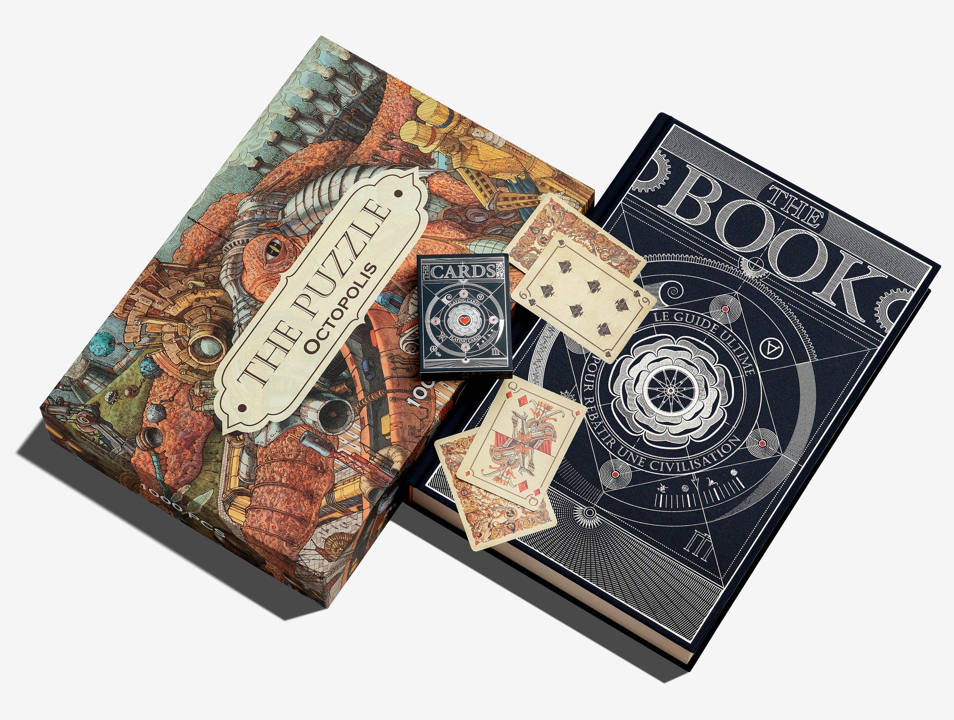 Le lot Encyclopédie : The Book, Le Puzzle et Les Cartes à jouer image #2