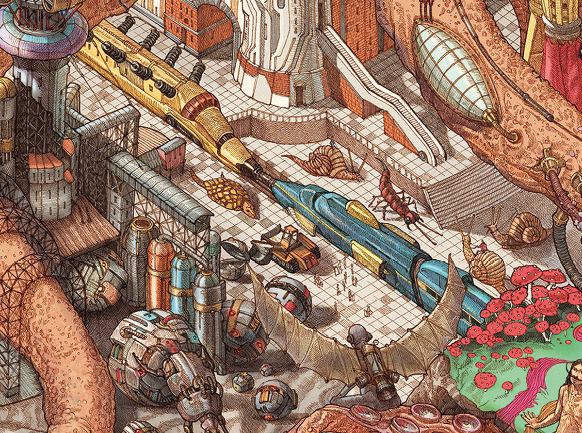 The Puzzle - Octopolis Steampunk Puzzle - Hungry Minds