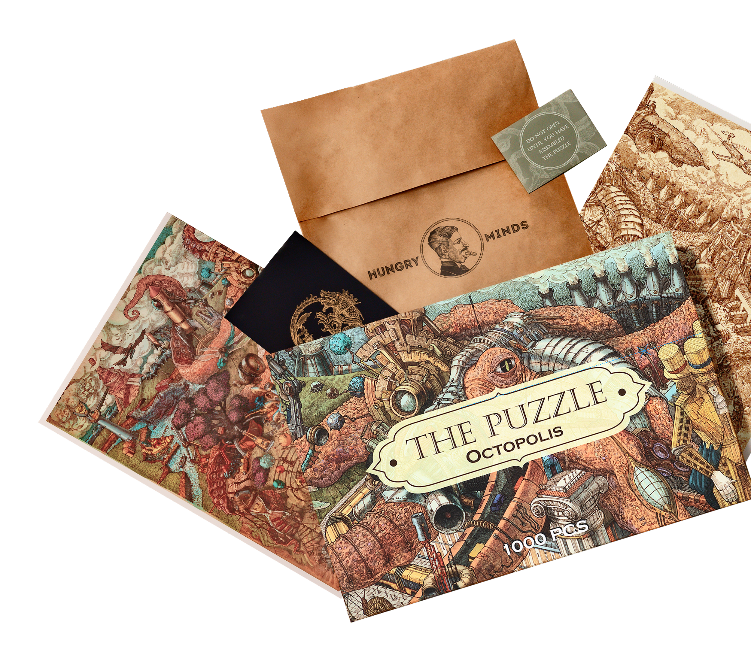 The Puzzle - Octopolis Steampunk Puzzle - Hungry Minds The Puzzle - Octopolis Steampunk Puzzle - Hungry Minds