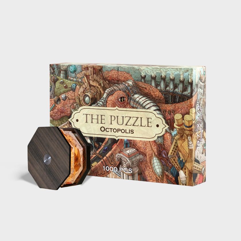 Set Luz del creador. The Puzzle & Lámpara retorcida #2