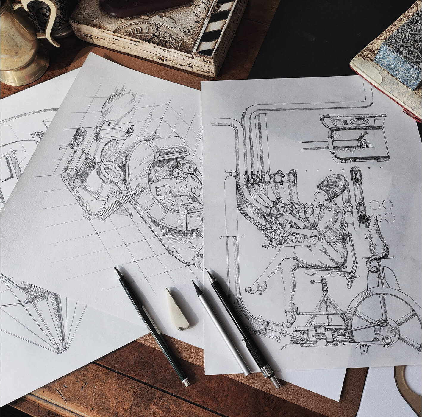 The Art Behind the Book - Hungry Minds