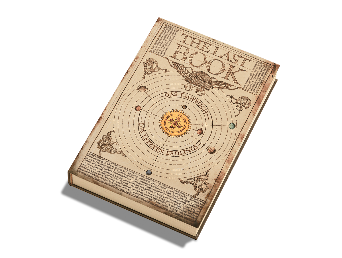 The Last Book. The Diary of The Last Earthling. German Version image #2