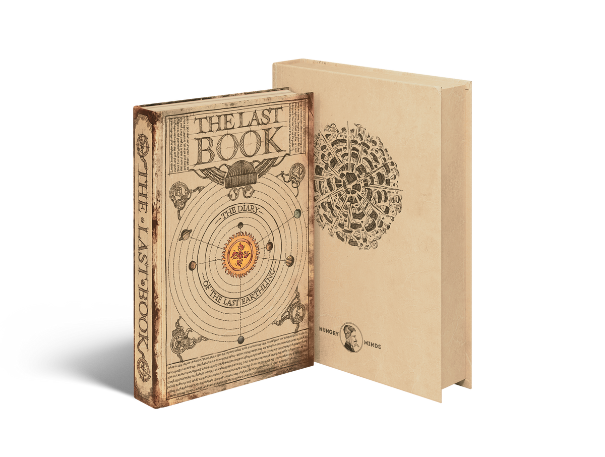 Last Book Gift Box. Diary Last Earthling
