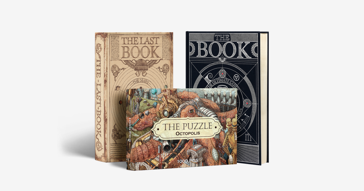 THE BOOK(Limited Edition)セット The Explorer Set. The Book, The Last Book & The Puzzle - Hungry Minds