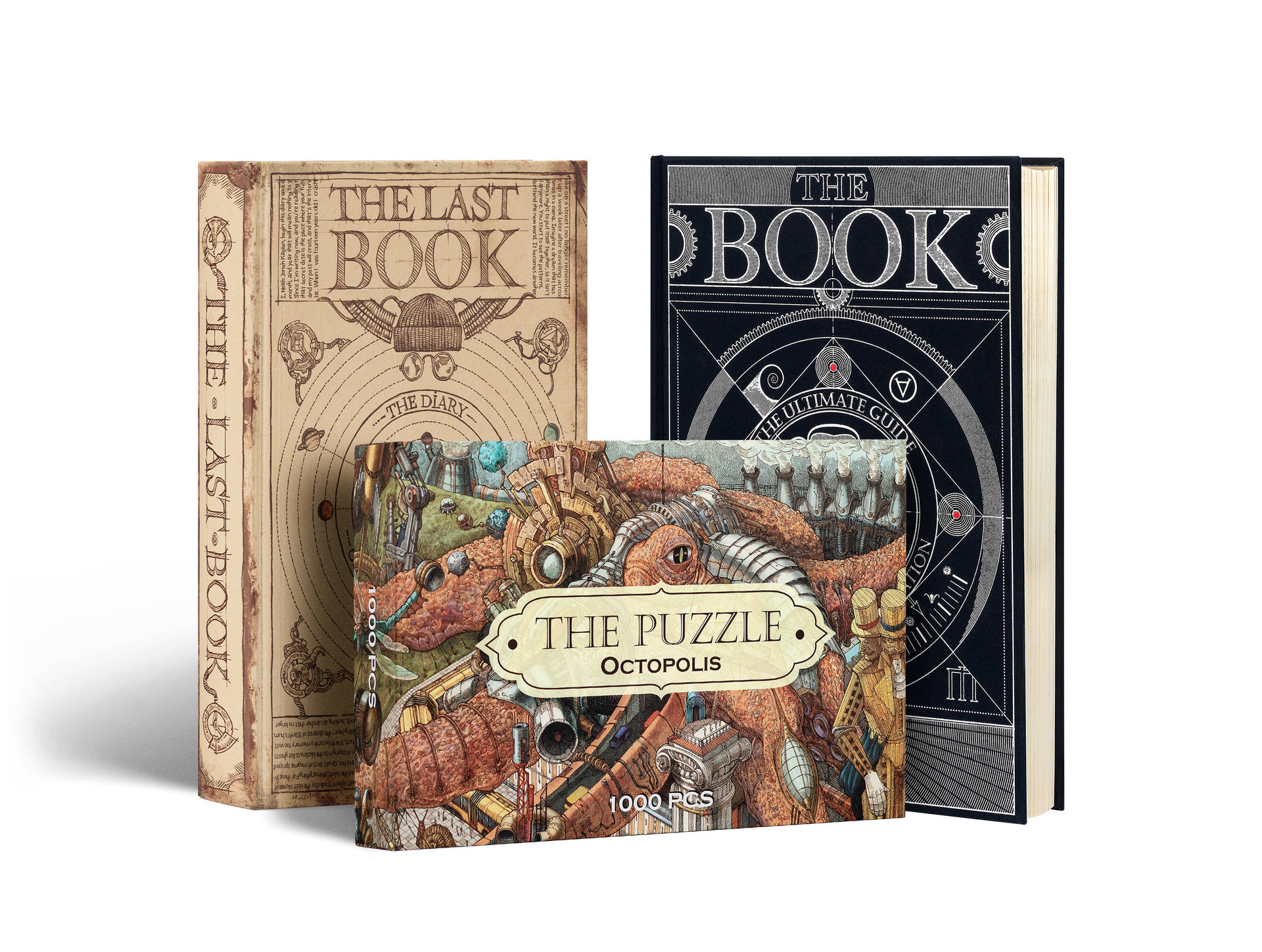 The Explorer Set. The Book, The Last Book & The Puzzle - Hungry Minds