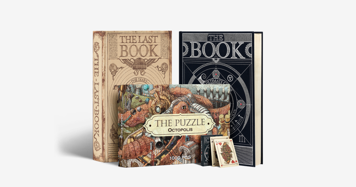 The Mindcraft Set. The Book, The Last Book, The Puzzle & The