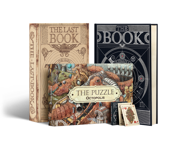 Set Mente creadora. «The Book», «The Last Book», The Puzzle y los