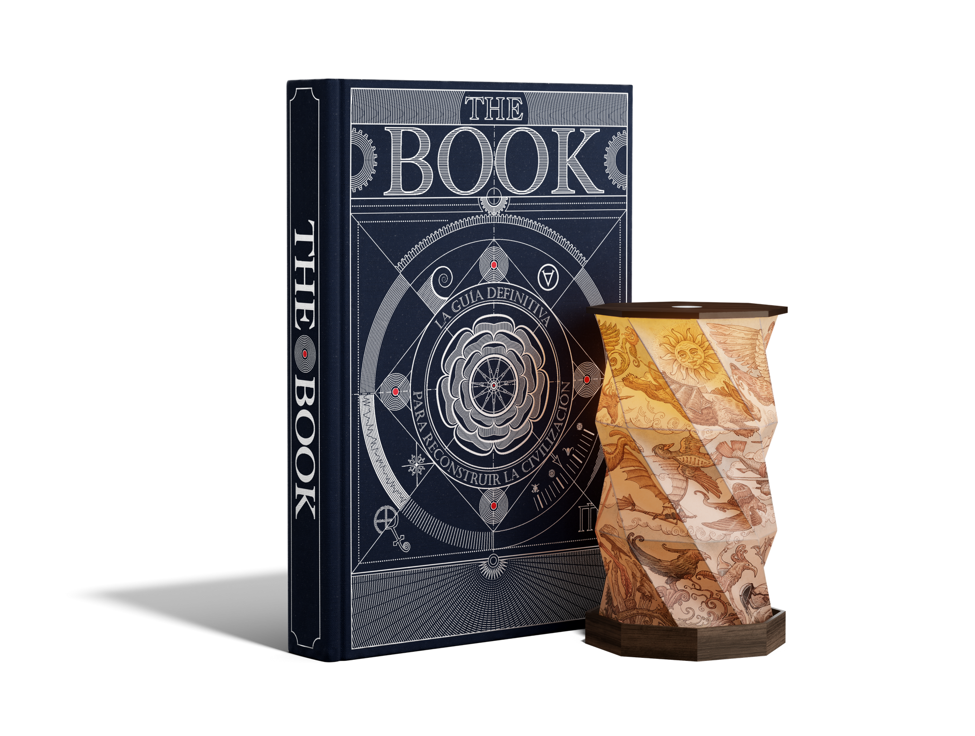 The Explorer Light Set. The Book & Twisted lamp - Hungry Minds